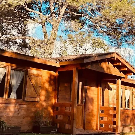 Chalet Bois Jacuzzi Bessan Exterior photo