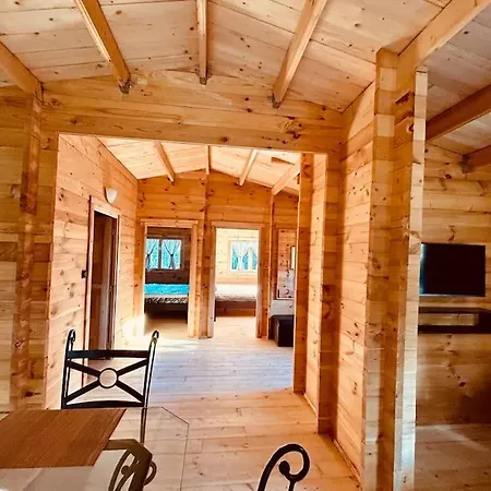 Chalet Bois Jacuzzi Bessan Exterior photo
