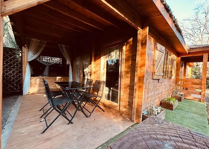 Chalet Bois Jacuzzi